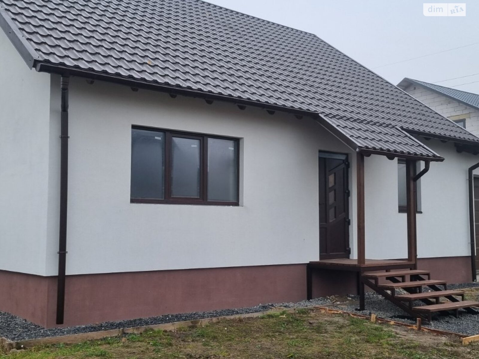 двоповерховий будинок з гаражем, 112 кв. м, піноблок. Продаж у Богдашеві фото 1