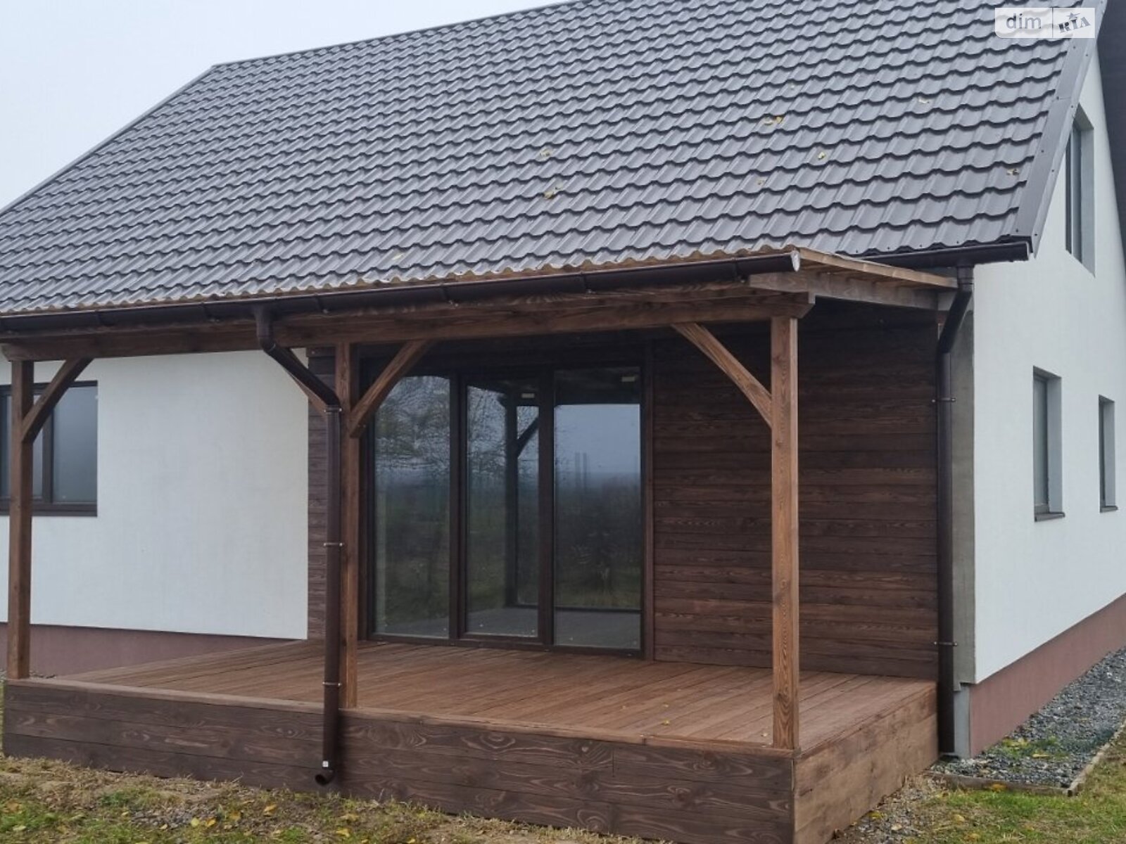 двоповерховий будинок з гаражем, 112 кв. м, піноблок. Продаж у Богдашеві фото 1