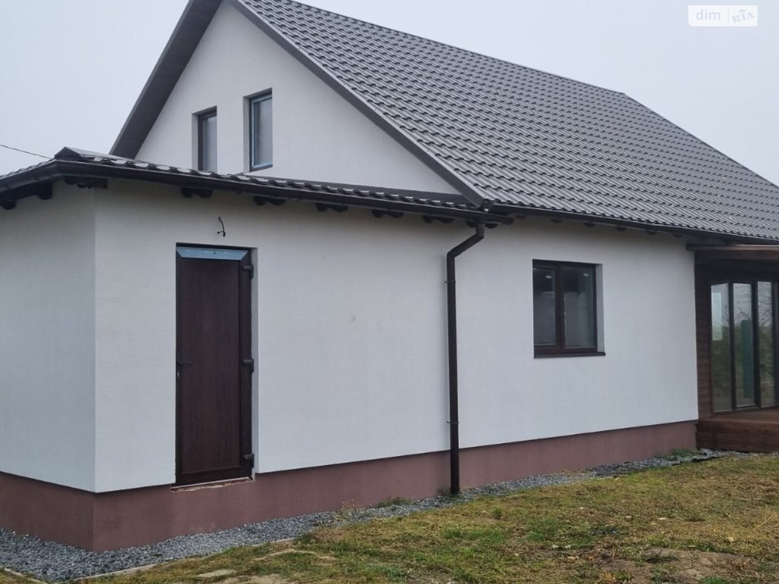 двоповерховий будинок з гаражем, 112 кв. м, піноблок. Продаж у Богдашеві фото 1