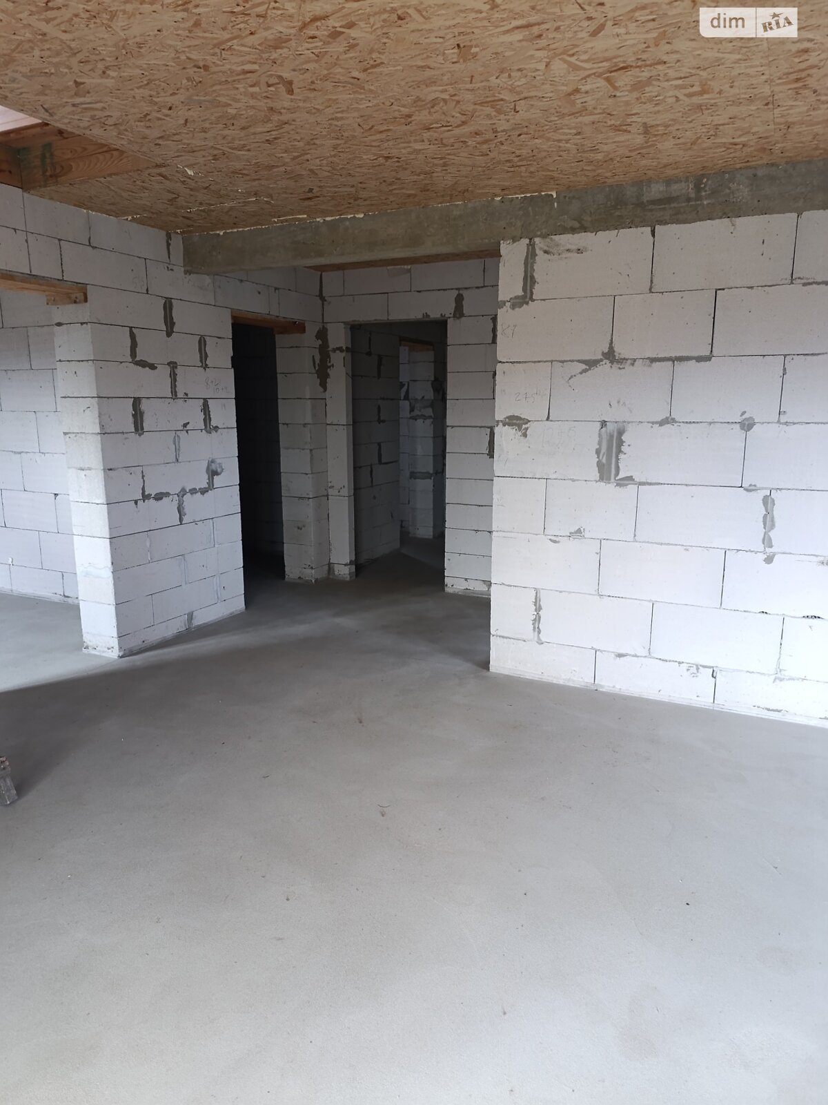 двоповерховий будинок з гаражем, 112 кв. м, піноблок. Продаж у Богдашеві фото 1