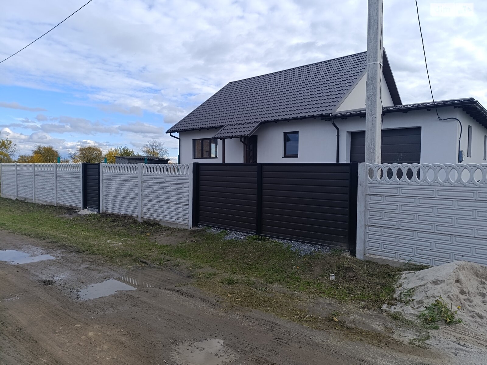 двоповерховий будинок з гаражем, 112 кв. м, піноблок. Продаж у Богдашеві фото 1