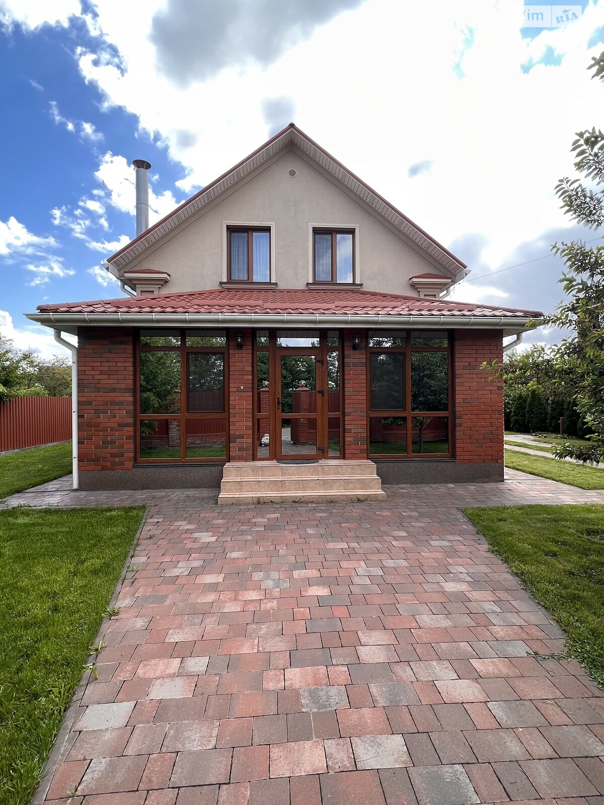 двухэтажный дом с верандой, 145.4 кв. м, пеноблок. Продажа в Борисполе район Борисполь фото 1 двухэтажный дом с верандой, 145.4 кв. м, пеноблок. Продажа в Борисполе район Борисполь фото 1