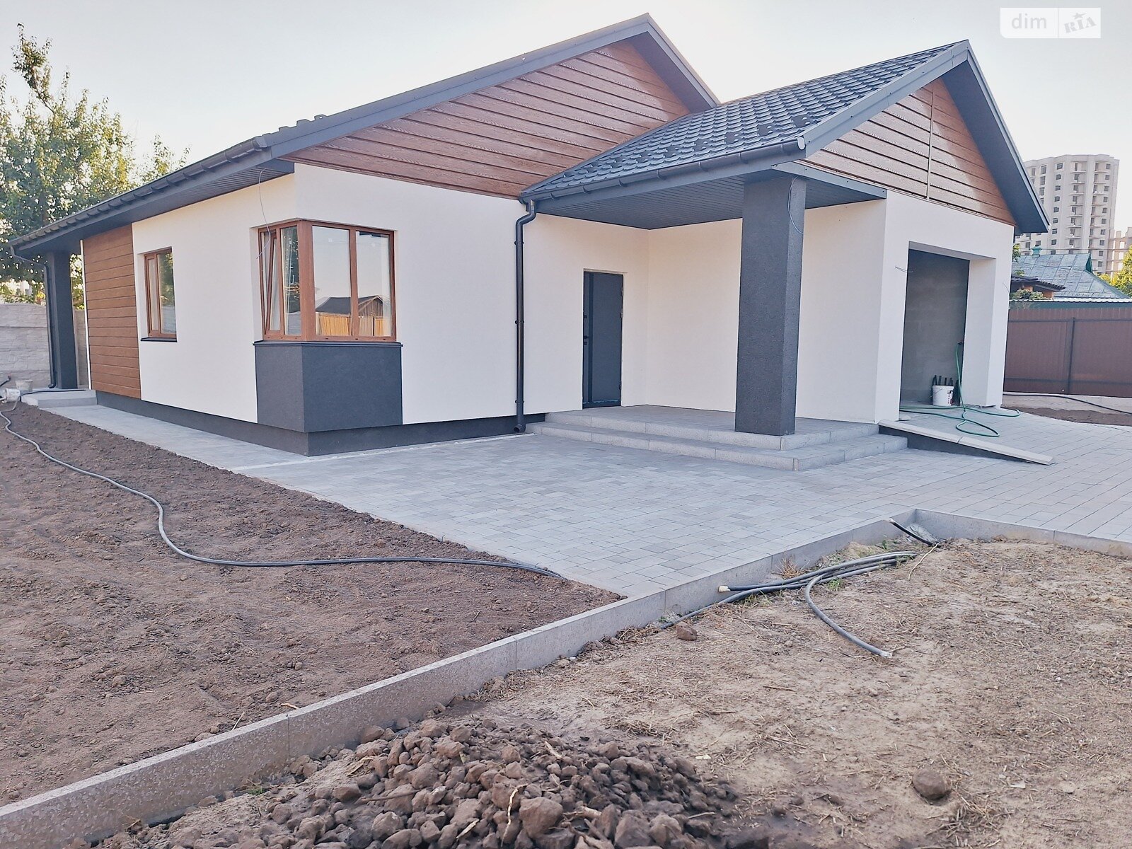одноэтажный дом с гаражом, 105 кв. м, газобетон. Продажа в Борисполе район Борисполь фото 1 одноэтажный дом с гаражом, 105 кв. м, газобетон. Продажа в Борисполе район Борисполь фото 1