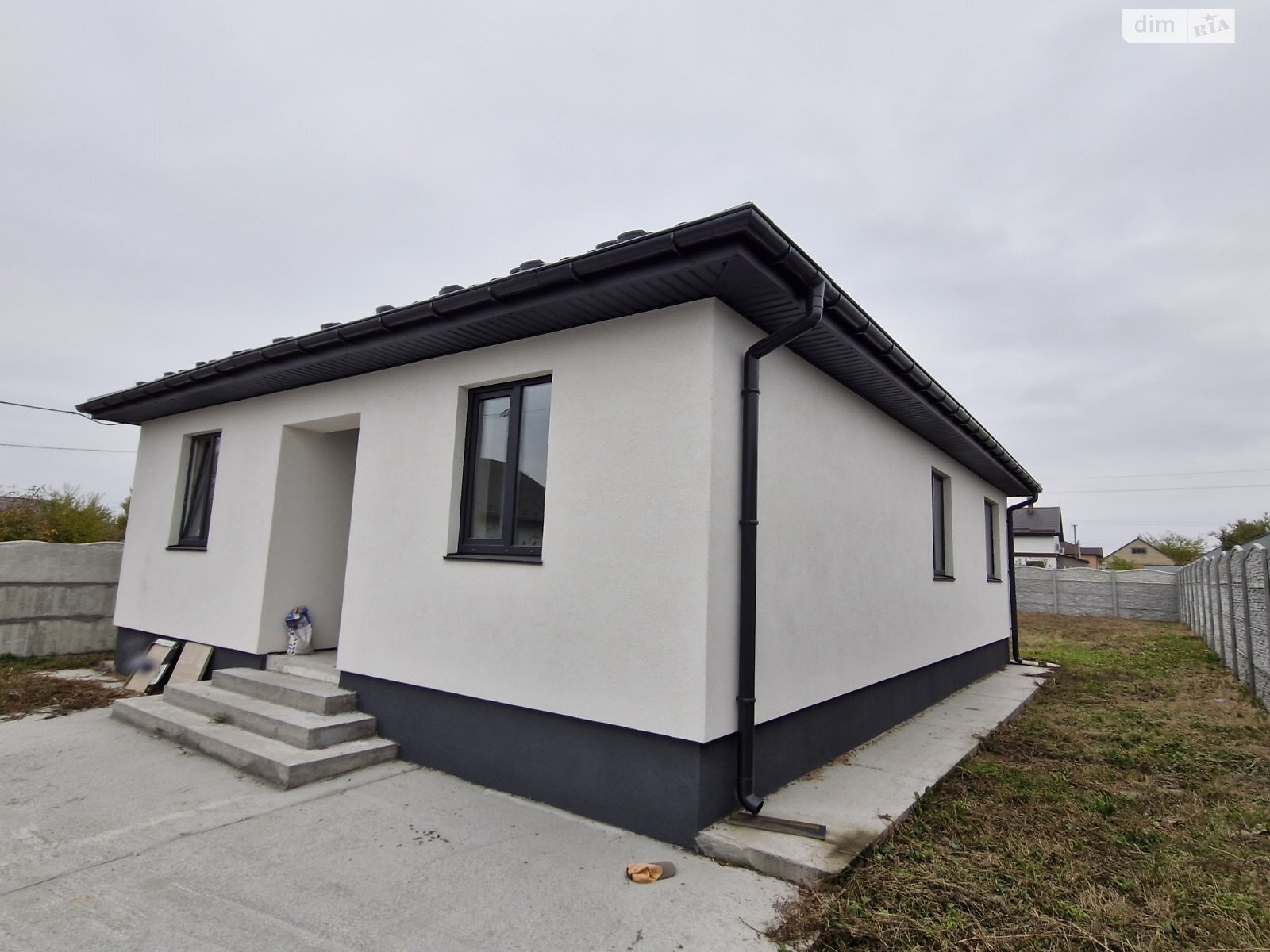 одноэтажный дом с отоплением, 85 кв. м, газобетон. Продажа в Борисполе район Борисполь фото 1 одноэтажный дом с отоплением, 85 кв. м, газобетон. Продажа в Борисполе район Борисполь фото 1