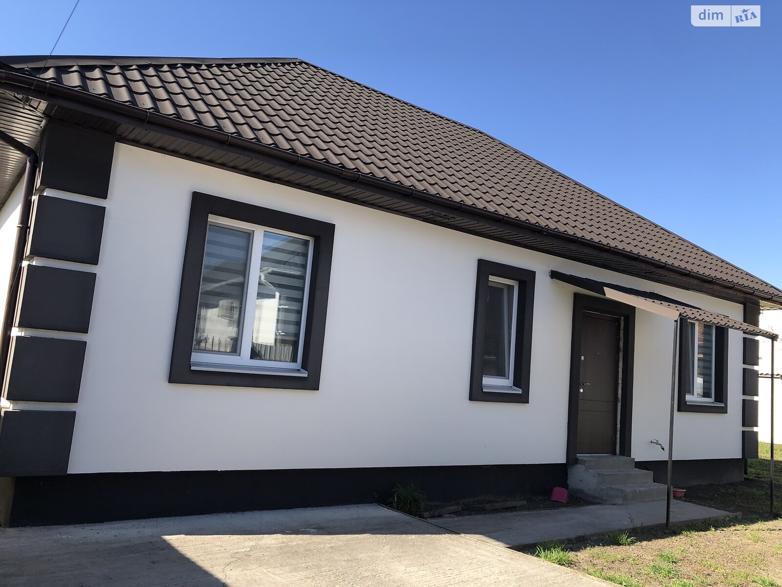 одноэтажный дом с верандой, 75.8 кв. м, газобетон. Продажа в Борисполе район Борисполь фото 1 одноэтажный дом с верандой, 75.8 кв. м, газобетон. Продажа в Борисполе район Борисполь фото 1