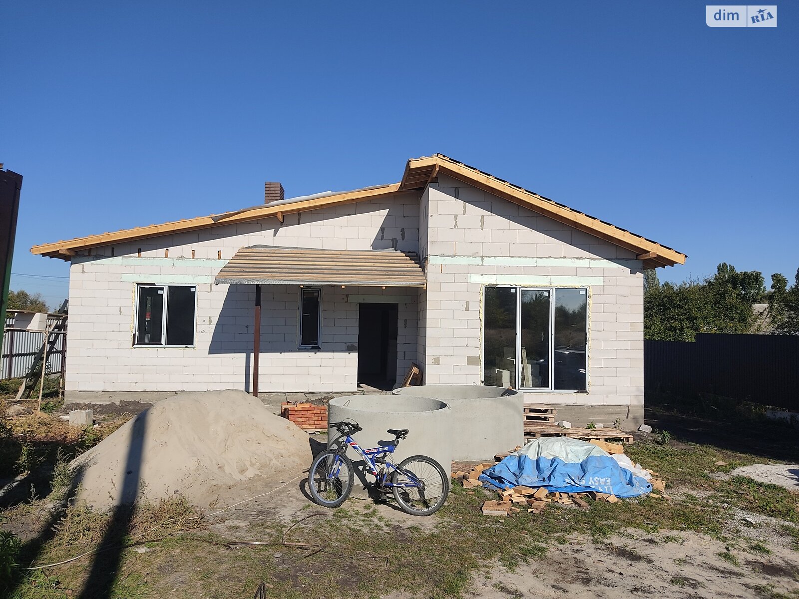 одноповерховий будинок з опаленням, 144 кв. м, піноблок. Продаж в Борисполі, район Бориспіль фото 1 одноповерховий будинок з опаленням, 144 кв. м, піноблок. Продаж в Борисполі, район Бориспіль фото 1