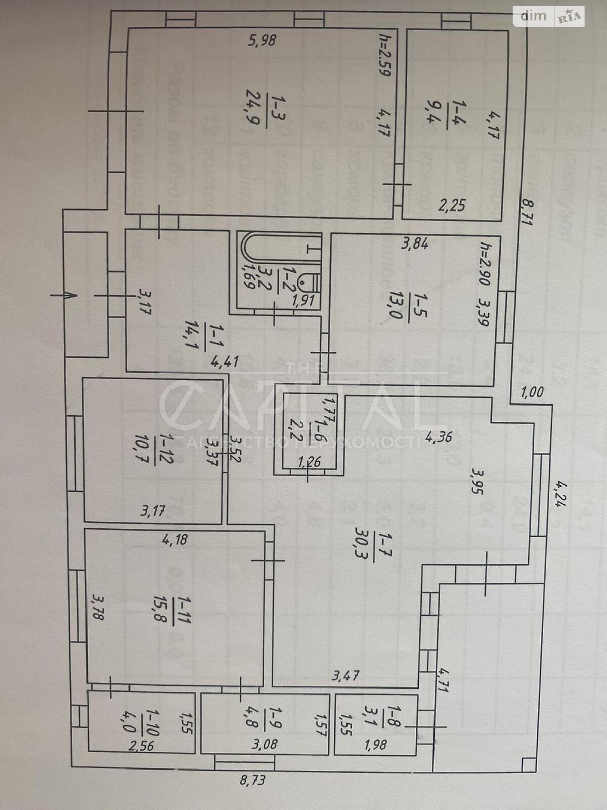 двухэтажный дом, 135 кв. м, кирпич. Продажа в Борисполе район Борисполь фото 1