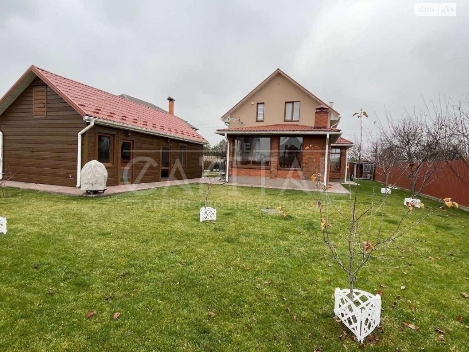 двухэтажный дом с гаражом, 190 кв. м, кирпич. Продажа в Борисполе район Борисполь фото 1