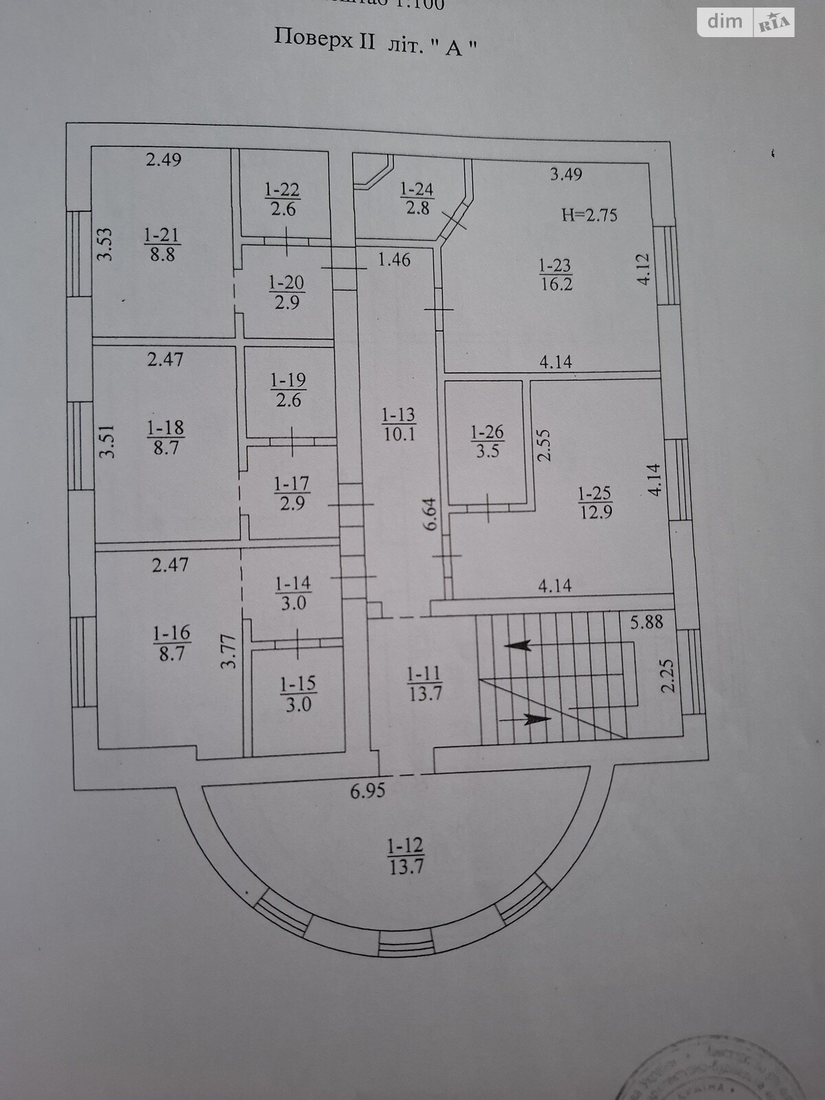 триповерховий будинок з опаленням, 650 кв. м, цегла. Продаж в Борисполі, район Бориспіль фото 1