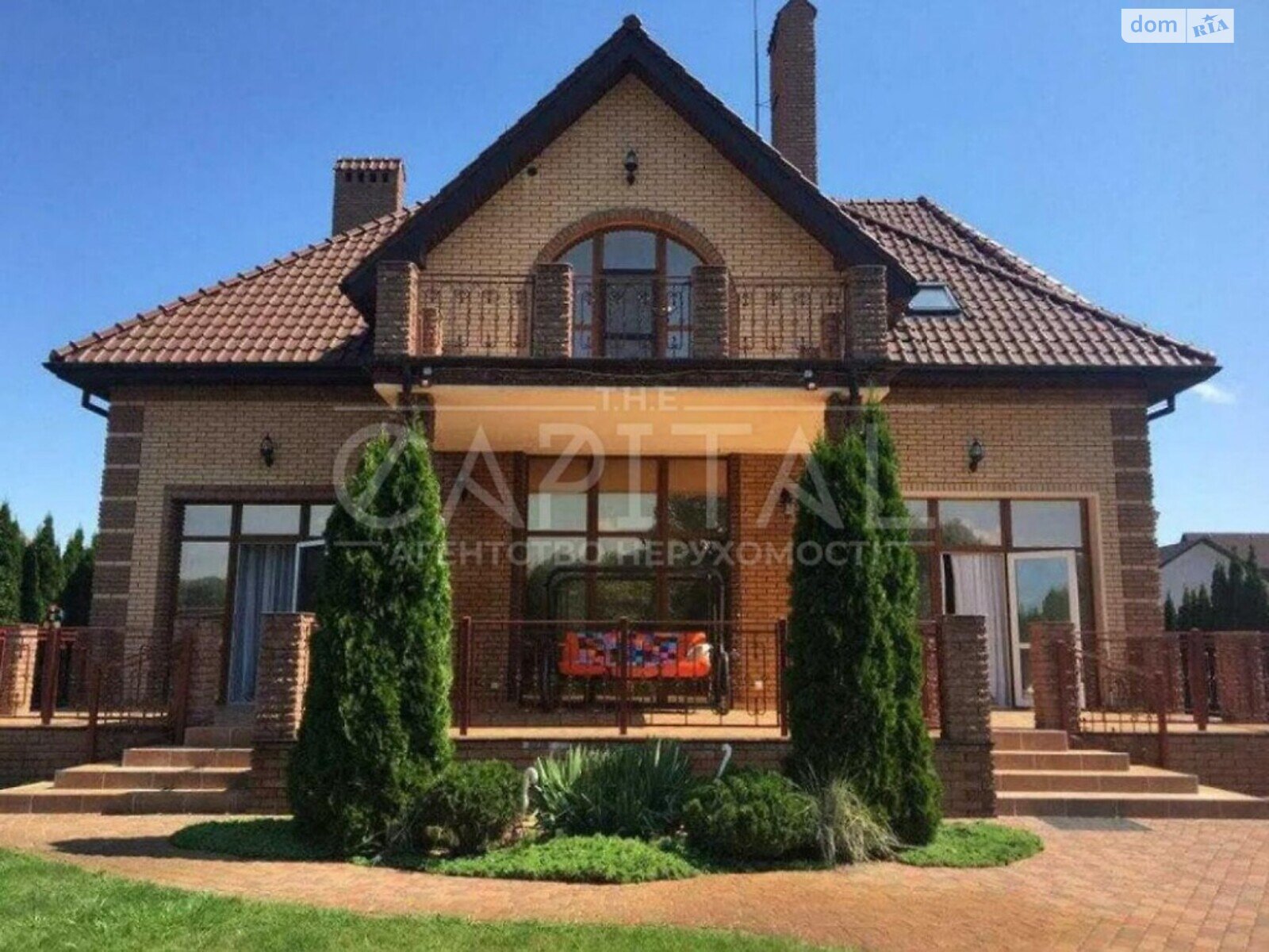двухэтажный дом веранда, 425 кв. м, кирпич. Продажа в Борисполе район Борисполь фото 1