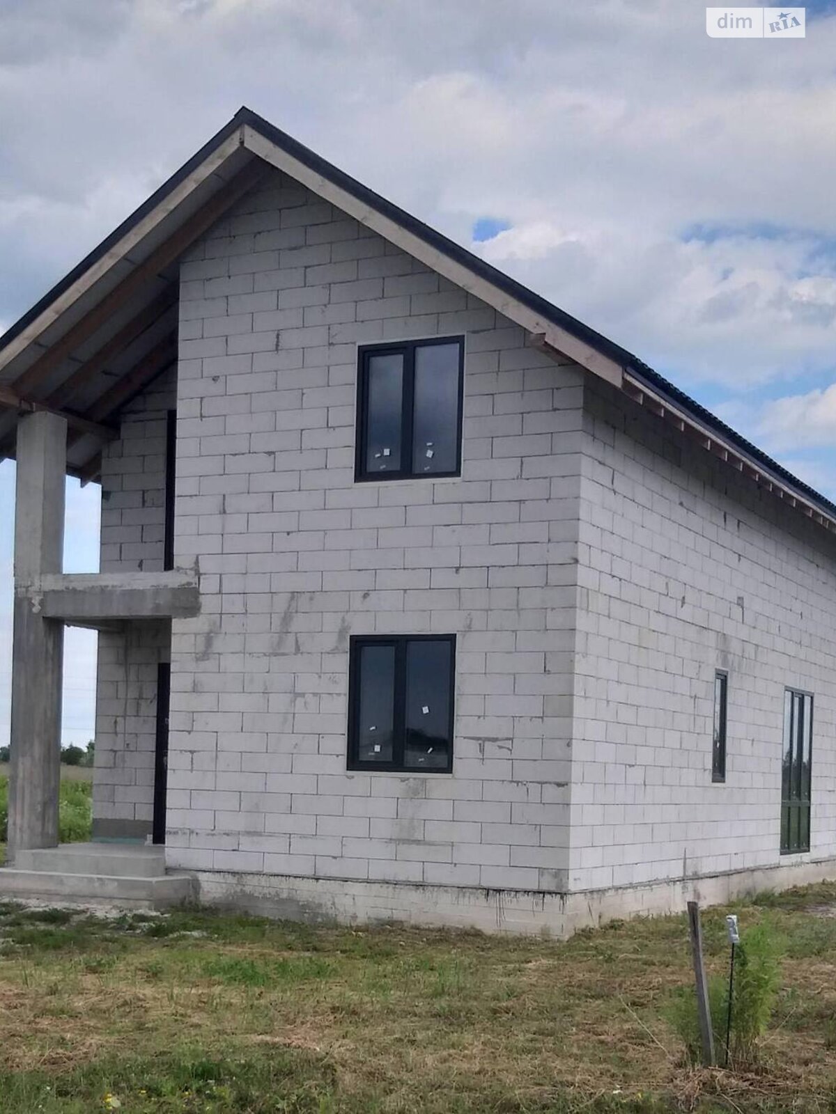 двоповерховий будинок з балконом, 120 кв. м, газобетон. Продаж в Борисполі, район Бориспіль фото 1 двоповерховий будинок з балконом, 120 кв. м, газобетон. Продаж в Борисполі, район Бориспіль фото 1