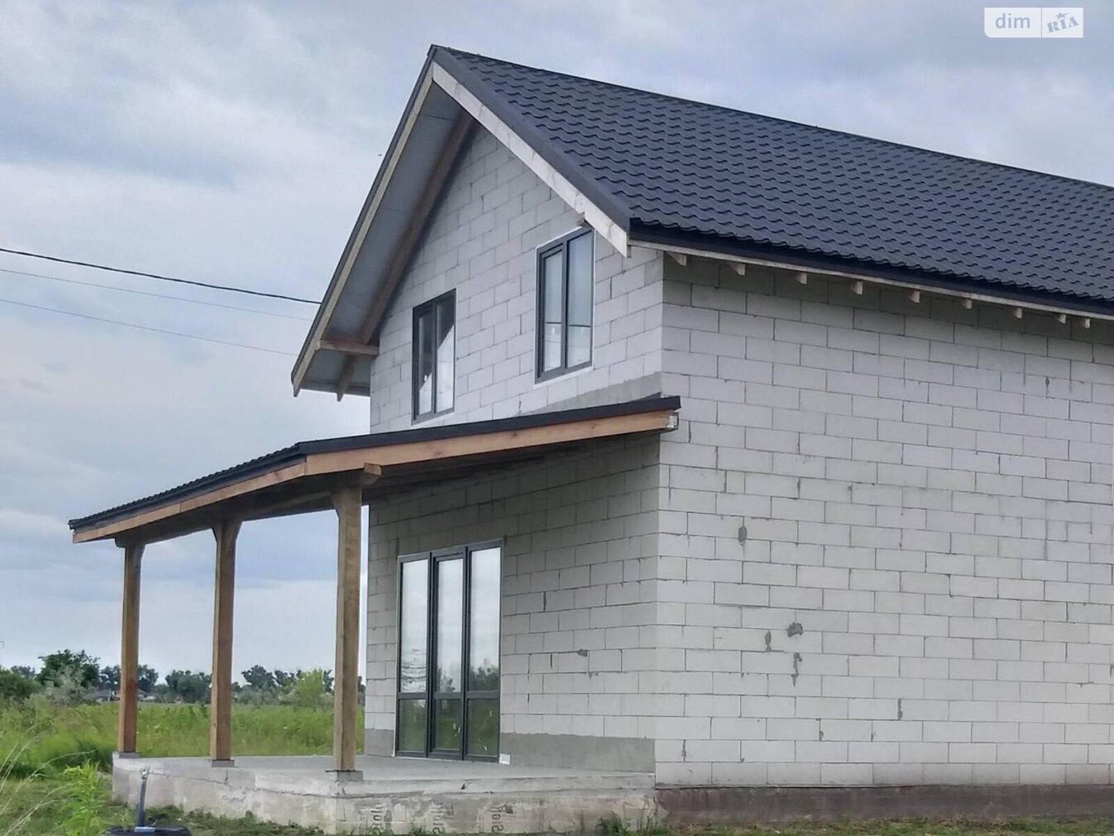 двоповерховий будинок з балконом, 120 кв. м, газобетон. Продаж в Борисполі, район Бориспіль фото 1 двоповерховий будинок з балконом, 120 кв. м, газобетон. Продаж в Борисполі, район Бориспіль фото 1