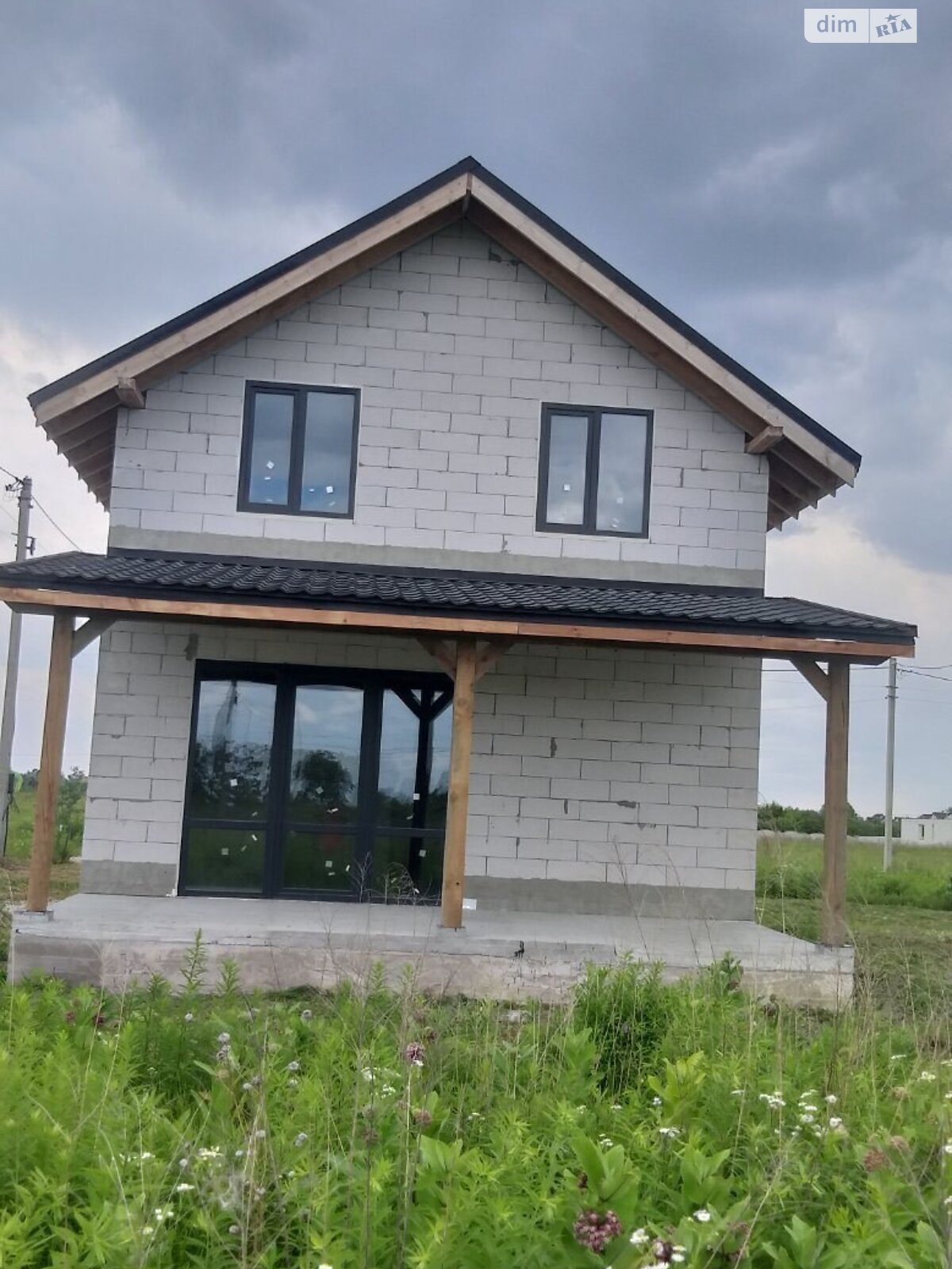 двоповерховий будинок з балконом, 120 кв. м, газобетон. Продаж в Борисполі, район Бориспіль фото 1 двоповерховий будинок з балконом, 120 кв. м, газобетон. Продаж в Борисполі, район Бориспіль фото 1