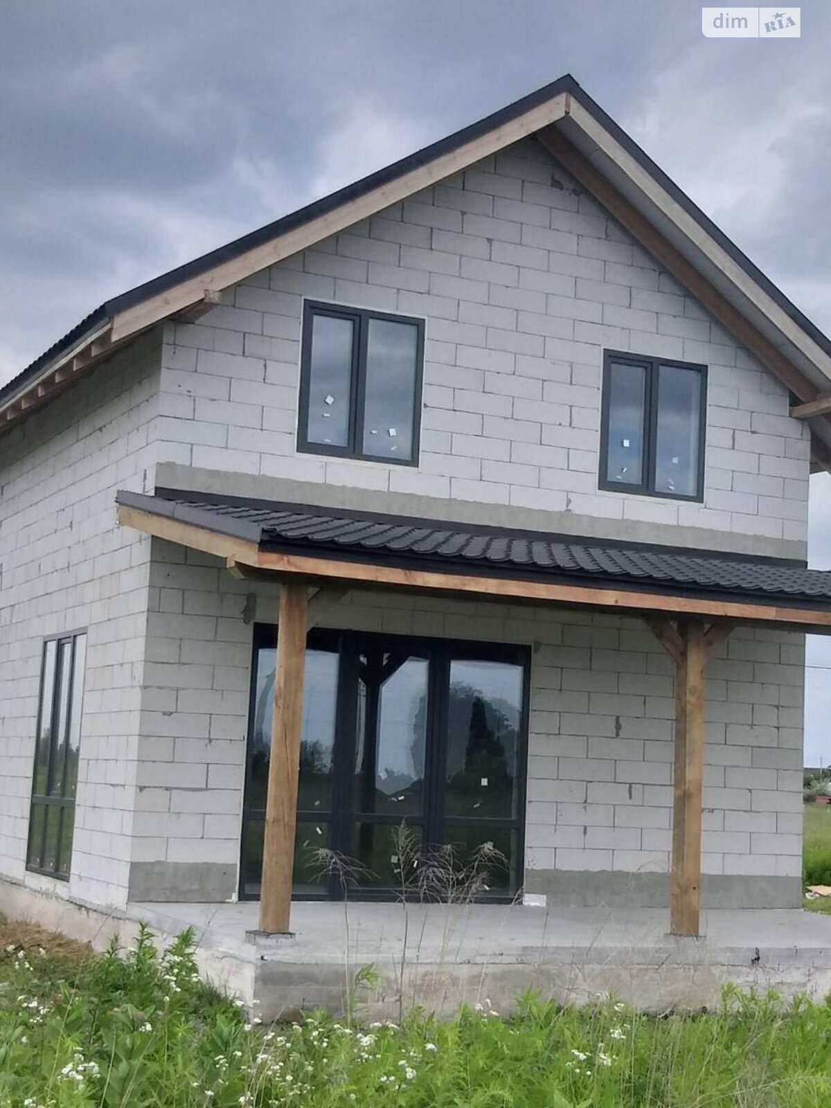 двоповерховий будинок з балконом, 120 кв. м, газобетон. Продаж в Борисполі, район Бориспіль фото 1 двоповерховий будинок з балконом, 120 кв. м, газобетон. Продаж в Борисполі, район Бориспіль фото 1