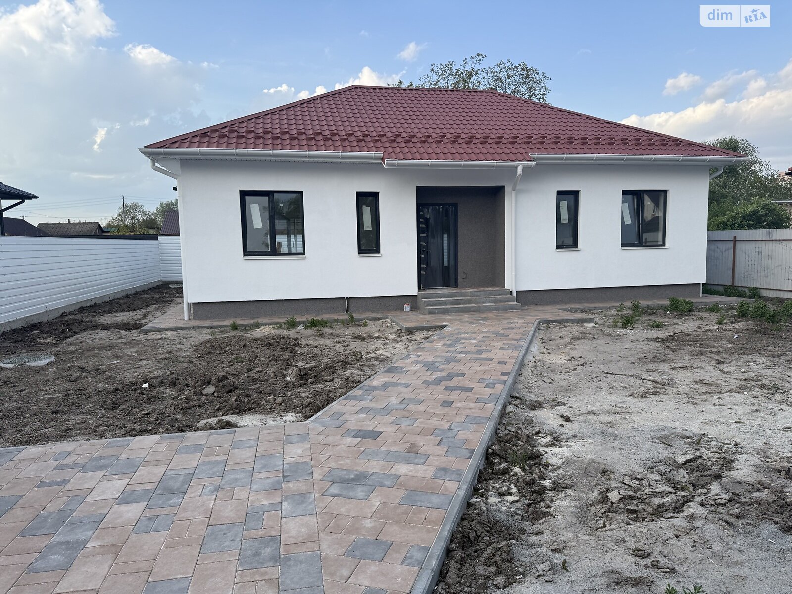 одноповерховий будинок, 90 кв. м, газобетон. Продаж у Борисполі фото 1 одноповерховий будинок, 90 кв. м, газобетон. Продаж у Борисполі фото 1