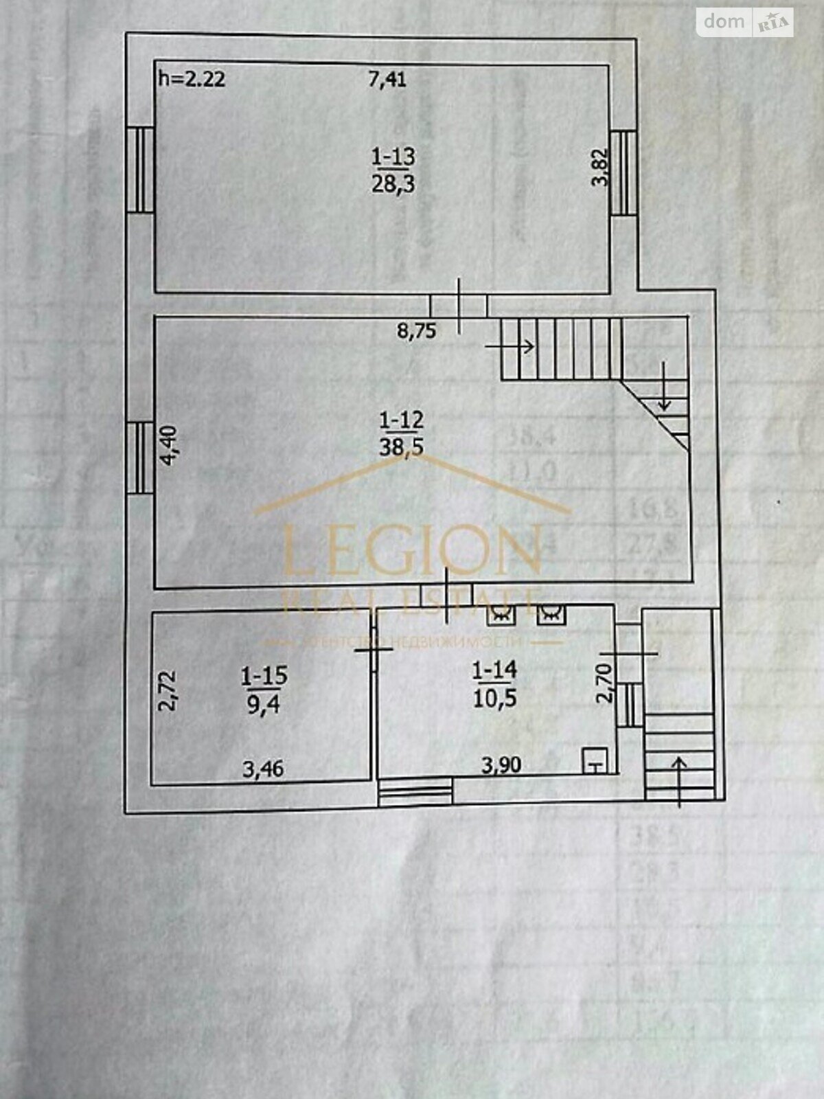 двухэтажный дом с ремонтом, 250 кв. м, пеноблок. Продажа в Дударкове фото 1