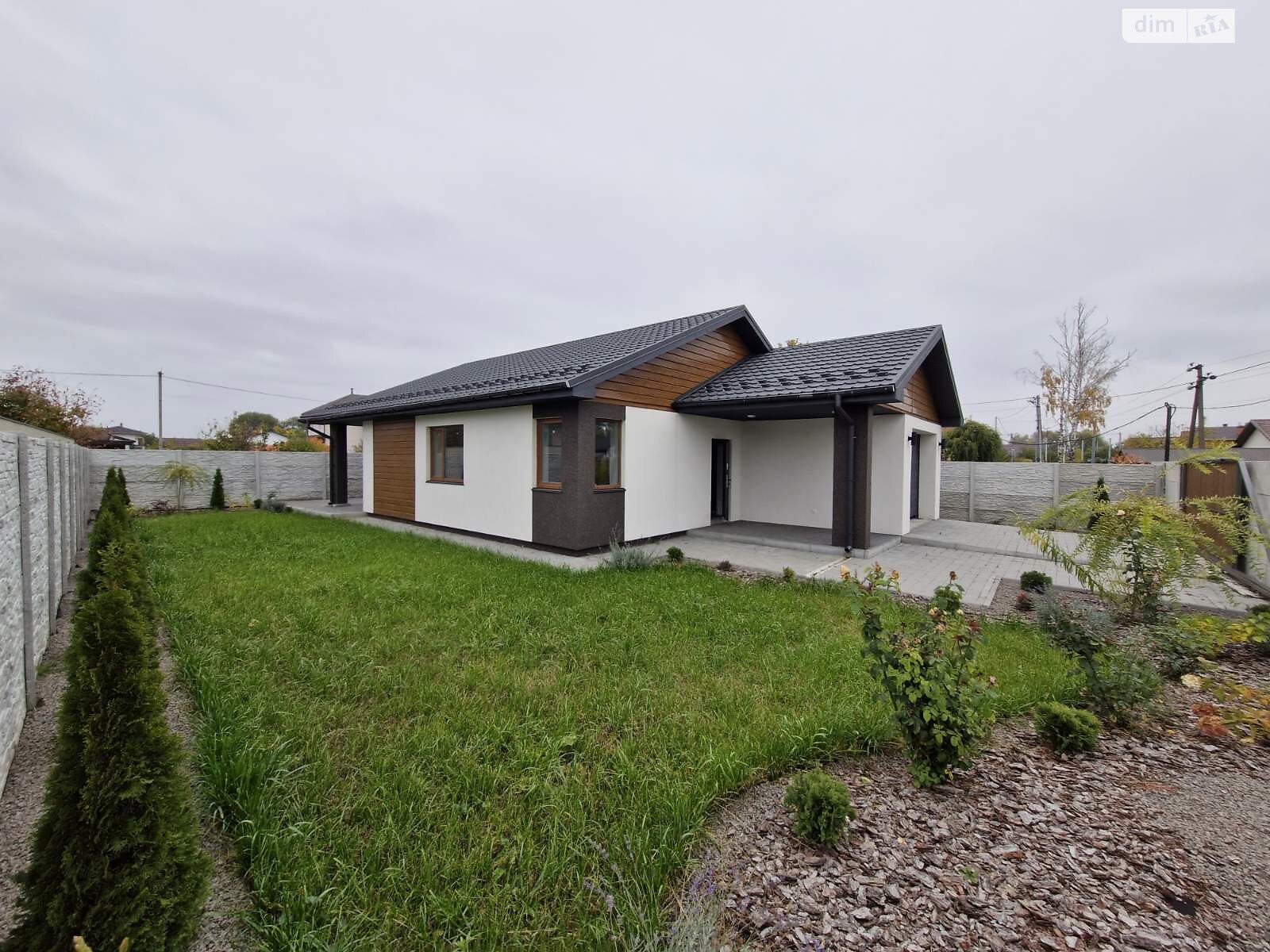 одноэтажный дом с отоплением, 140 кв. м, газобетон. Продажа в Борисполе фото 1 одноэтажный дом с отоплением, 140 кв. м, газобетон. Продажа в Борисполе фото 1