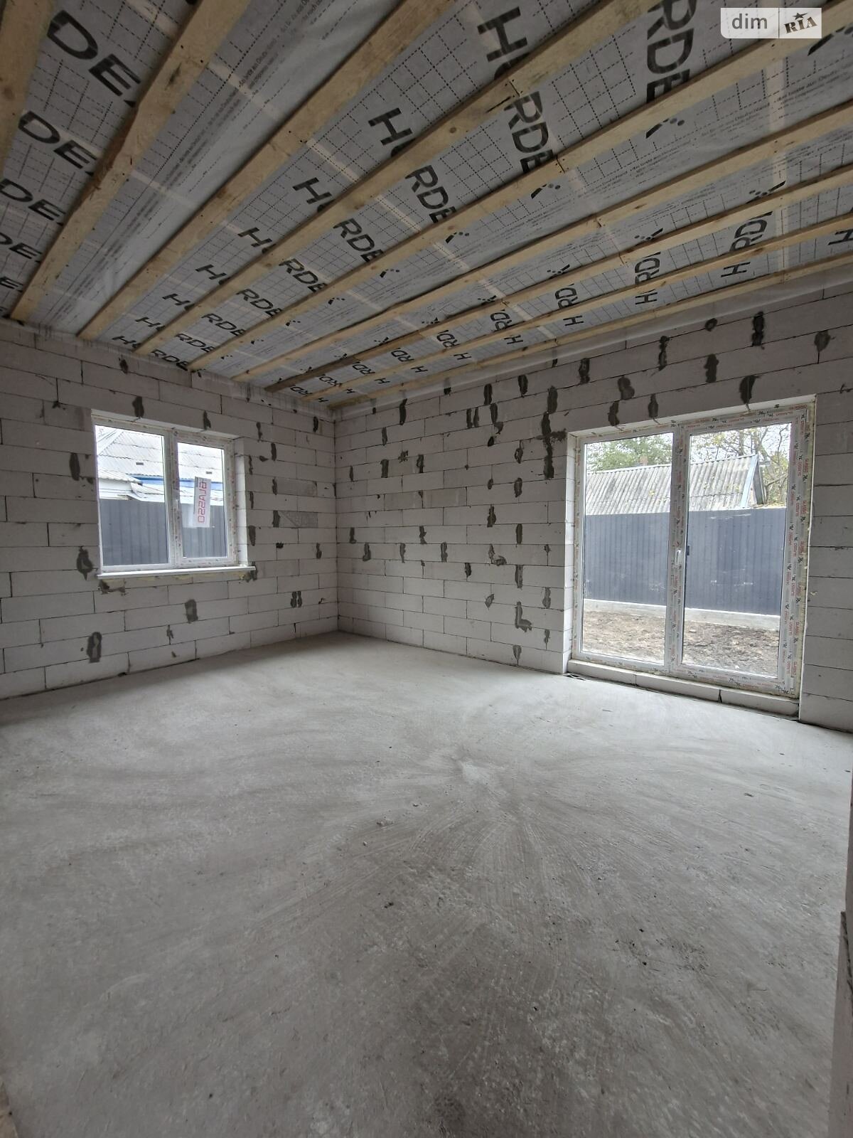 одноэтажный дом с отоплением, 85 кв. м, газобетон. Продажа в Борисполе фото 1 одноэтажный дом с отоплением, 85 кв. м, газобетон. Продажа в Борисполе фото 1