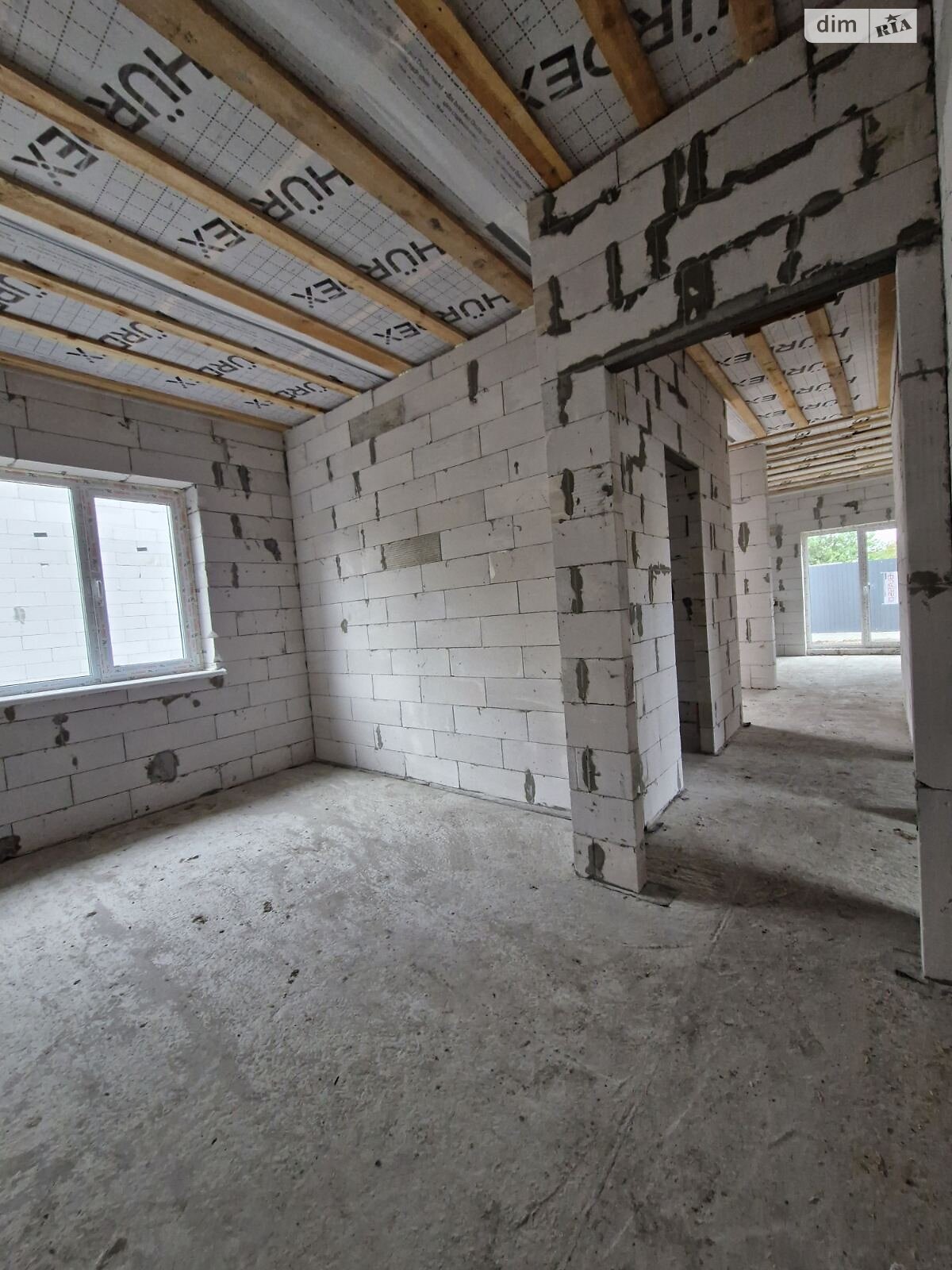 одноэтажный дом с отоплением, 85 кв. м, газобетон. Продажа в Борисполе фото 1 одноэтажный дом с отоплением, 85 кв. м, газобетон. Продажа в Борисполе фото 1