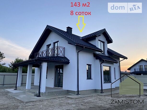 двоповерховий будинок з терасою, 143 кв. м, цегла. Продаж в Гнідині (Київська обл.) фото 1 двоповерховий будинок з терасою, 143 кв. м, цегла. Продаж в Гнідині (Київська обл.) фото 1