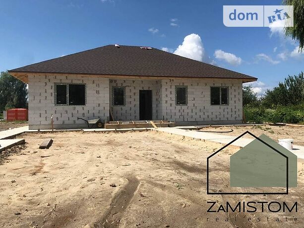 одноэтажный дом с камином, 140 кв. м, пеноблок. Продажа в Гнедине (Киевская обл.) фото 1 одноэтажный дом с камином, 140 кв. м, пеноблок. Продажа в Гнедине (Киевская обл.) фото 1