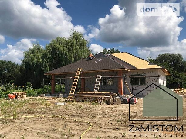 одноэтажный дом с камином, 140 кв. м, пеноблок. Продажа в Гнедине (Киевская обл.) фото 1 одноэтажный дом с камином, 140 кв. м, пеноблок. Продажа в Гнедине (Киевская обл.) фото 1