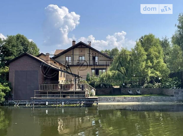 трехэтажный дом с гаражом, 720 кв. м, кирпич. Продажа в Гнедине (Киевская обл.) фото 1 трехэтажный дом с гаражом, 720 кв. м, кирпич. Продажа в Гнедине (Киевская обл.) фото 1