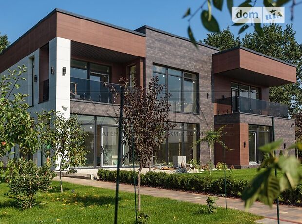 двухэтажный дом с садом, 362 кв. м, кирпич. Продажа в Гнедине (Киевская обл.) фото 1 двухэтажный дом с садом, 362 кв. м, кирпич. Продажа в Гнедине (Киевская обл.) фото 1