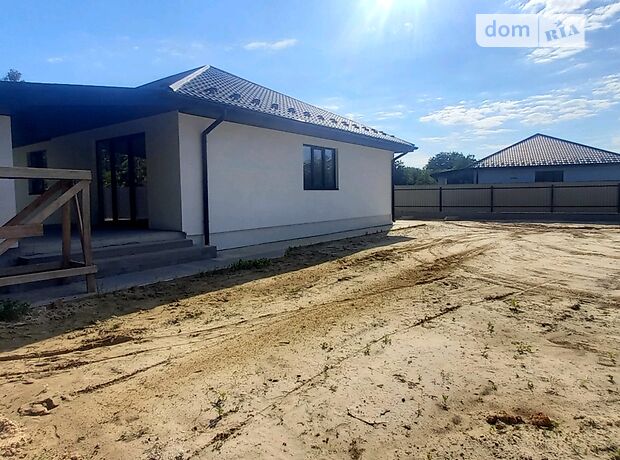 одноповерховий будинок з терасою, 120 кв. м, піноблок. Продаж в Гнідині (Київська обл.) фото 1 одноповерховий будинок з терасою, 120 кв. м, піноблок. Продаж в Гнідині (Київська обл.) фото 1