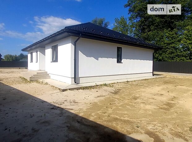 одноповерховий будинок з терасою, 120 кв. м, піноблок. Продаж в Гнідині (Київська обл.) фото 1 одноповерховий будинок з терасою, 120 кв. м, піноблок. Продаж в Гнідині (Київська обл.) фото 1