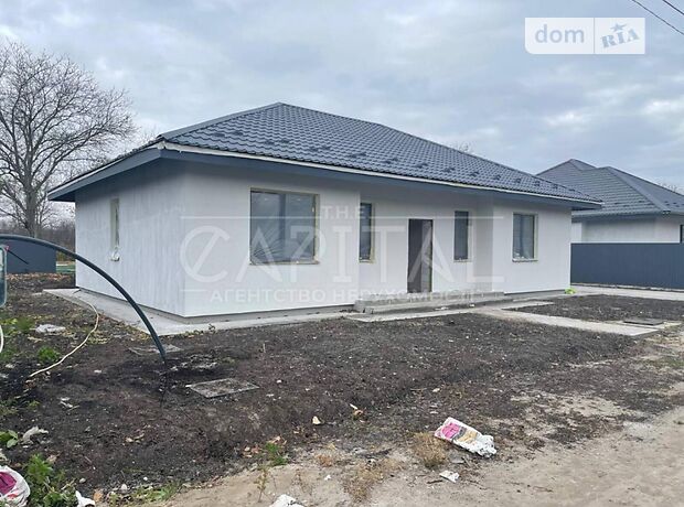 одноэтажный дом с отоплением, 110 кв. м, кирпич. Продажа в Гнедине (Киевская обл.) фото 1 одноэтажный дом с отоплением, 110 кв. м, кирпич. Продажа в Гнедине (Киевская обл.) фото 1