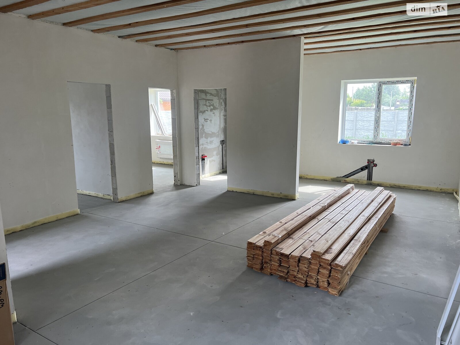 одноэтажный дом, 90 кв. м, газобетон. Продажа в Гнедине фото 1