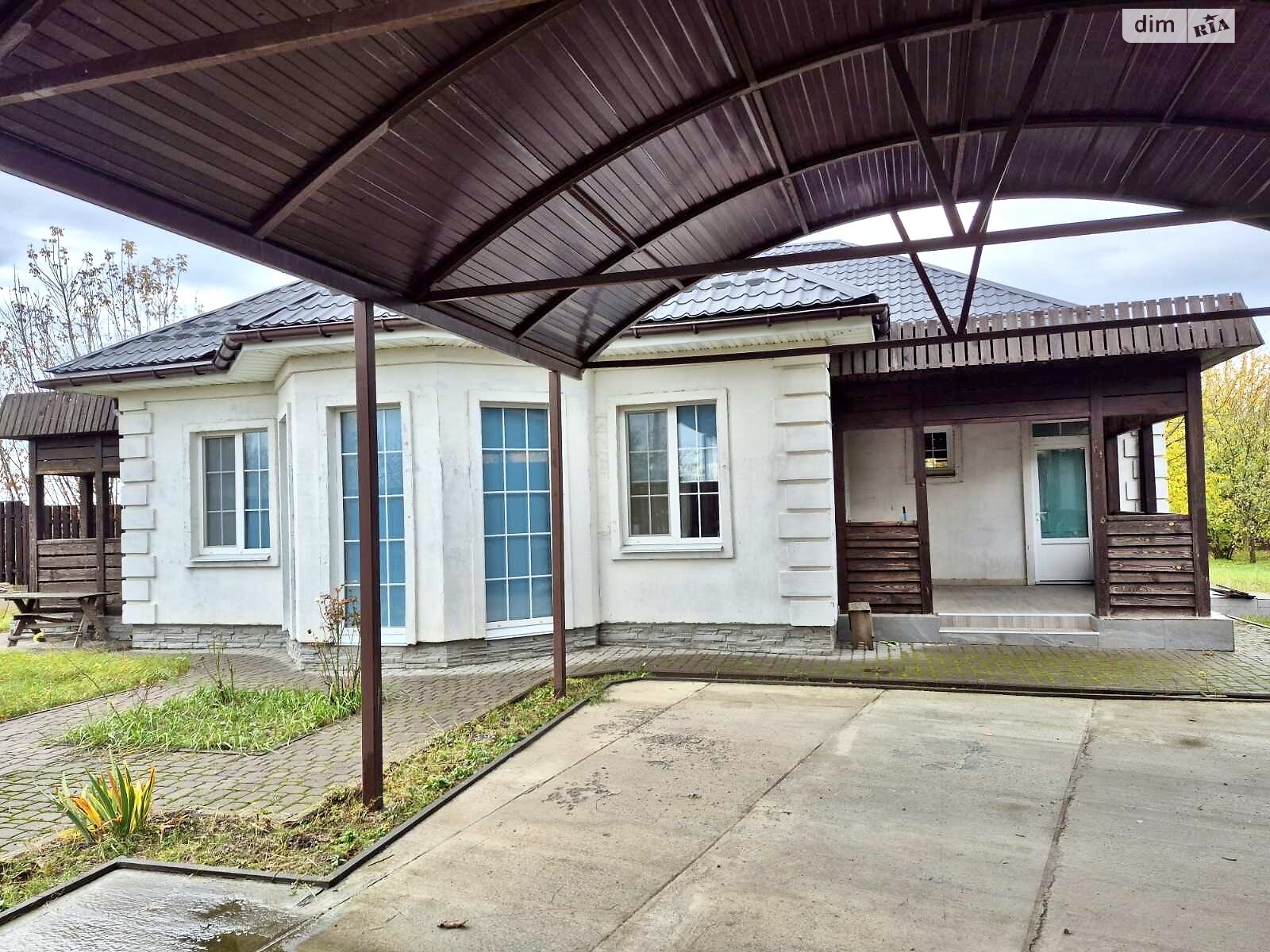 одноэтажный дом с отоплением, 121.6 кв. м, кирпич. Продажа в Борисполе фото 1 одноэтажный дом с отоплением, 121.6 кв. м, кирпич. Продажа в Борисполе фото 1