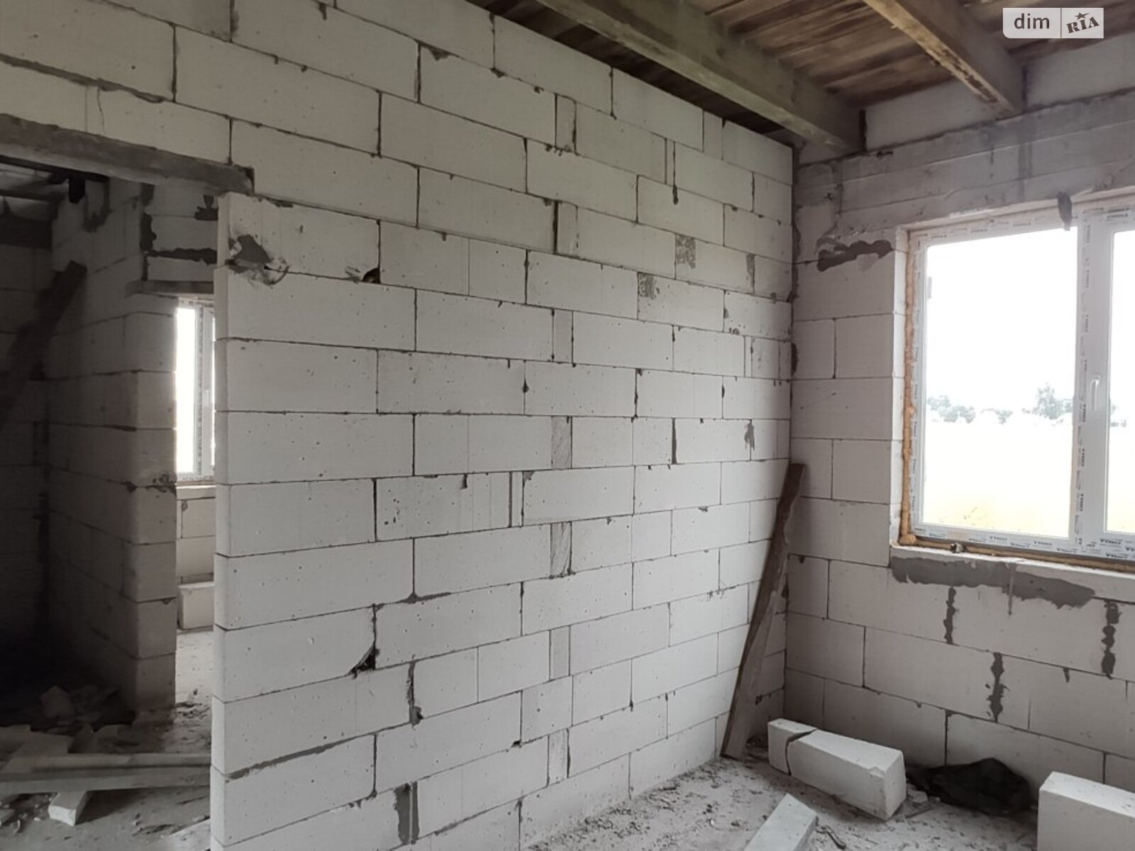 двухэтажный дом с отоплением, 115 кв. м, газобетон. Продажа в Борисполе район Лозовка фото 1