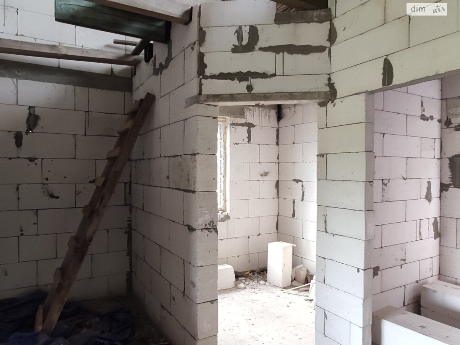 двухэтажный дом с отоплением, 115 кв. м, газобетон. Продажа в Борисполе район Лозовка фото 1