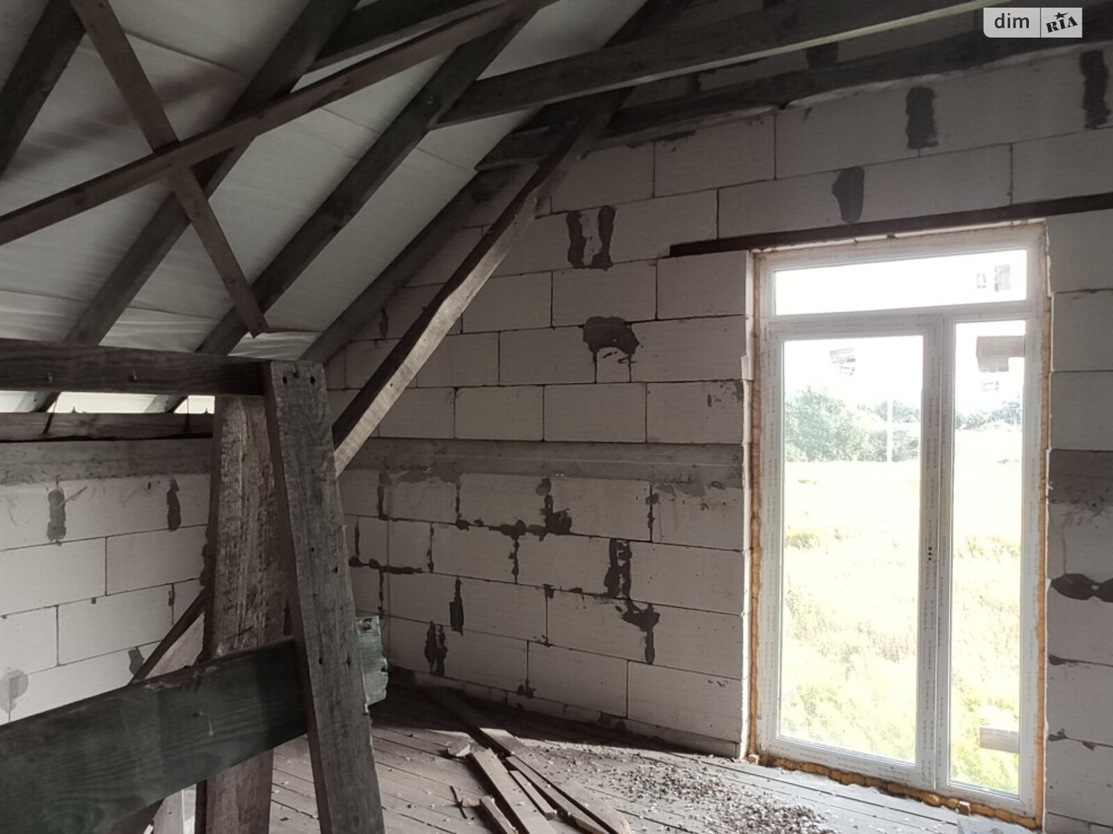 двухэтажный дом с отоплением, 115 кв. м, газобетон. Продажа в Борисполе район Лозовка фото 1