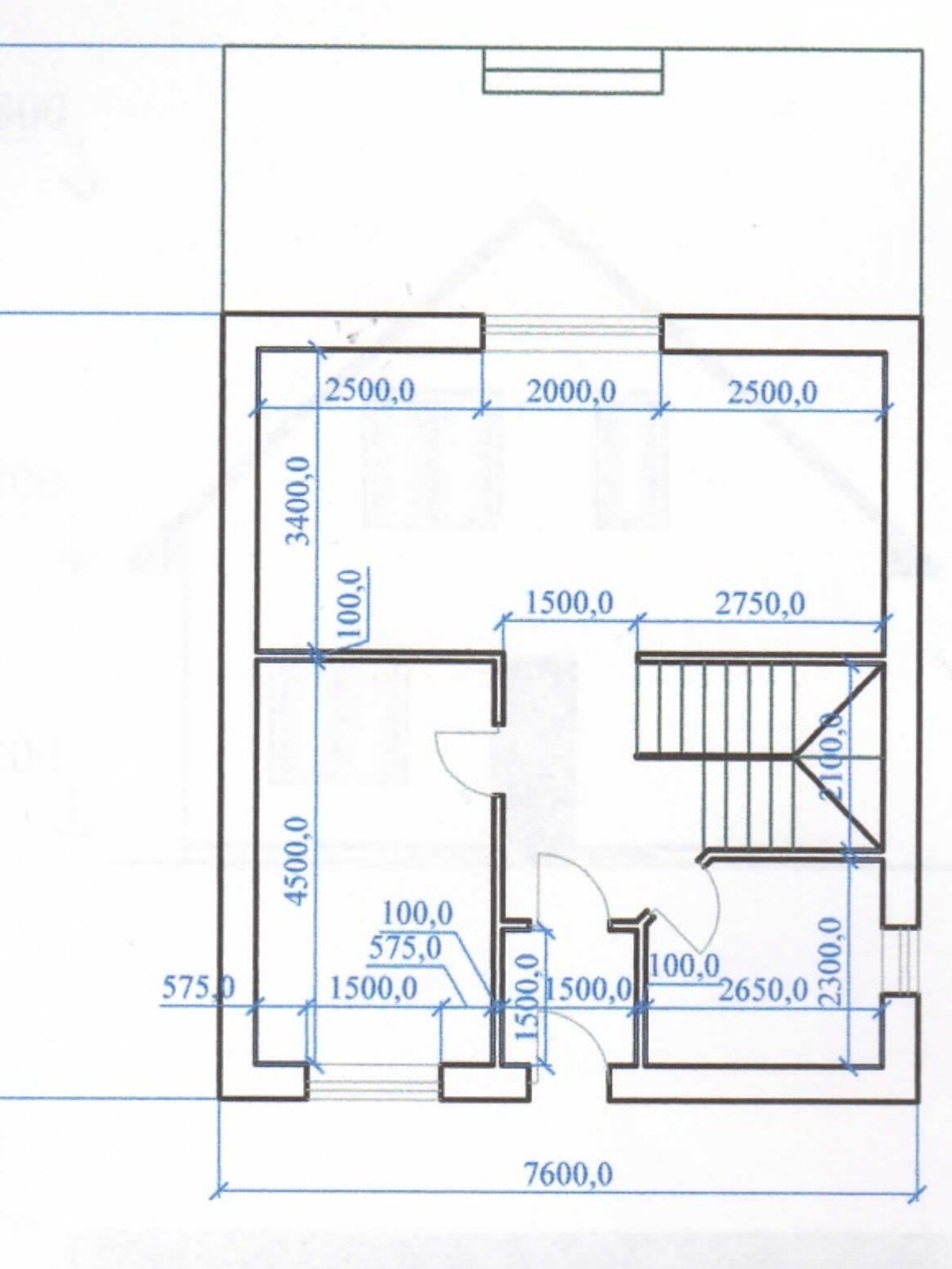 двухэтажный дом с отоплением, 115 кв. м, газобетон. Продажа в Борисполе район Лозовка фото 1