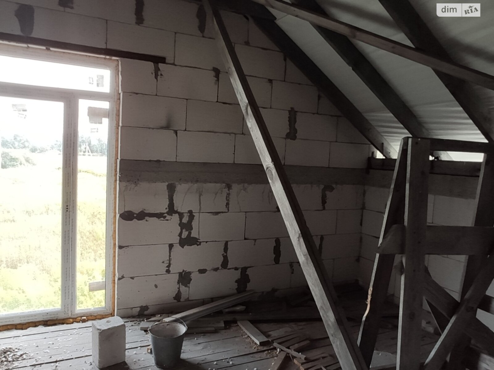 двухэтажный дом с отоплением, 115 кв. м, газобетон. Продажа в Борисполе район Лозовка фото 1