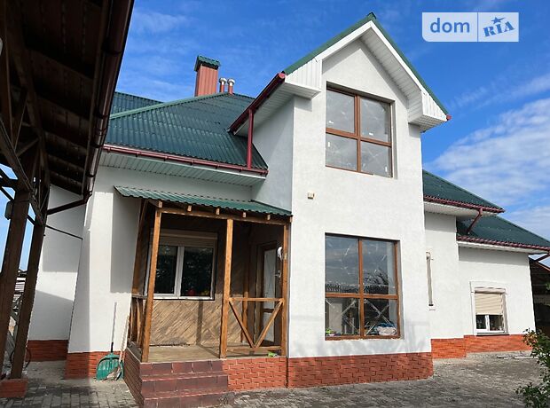 двухэтажный дом с камином, 170 кв. м, пенобетон. Продажа в Петропавловском (Киевская обл.) фото 1