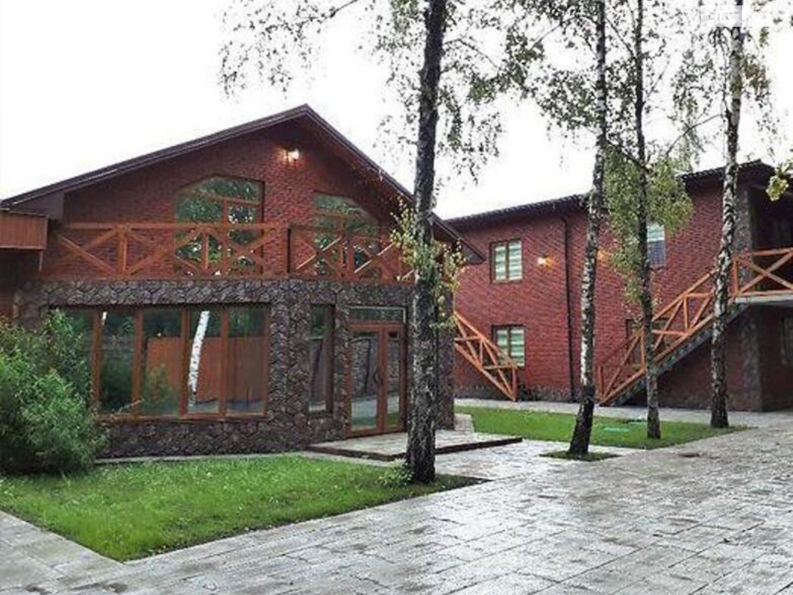 двухэтажный дом, 420 кв. м, кирпич. Продажа в Борисполе район Петровское фото 1