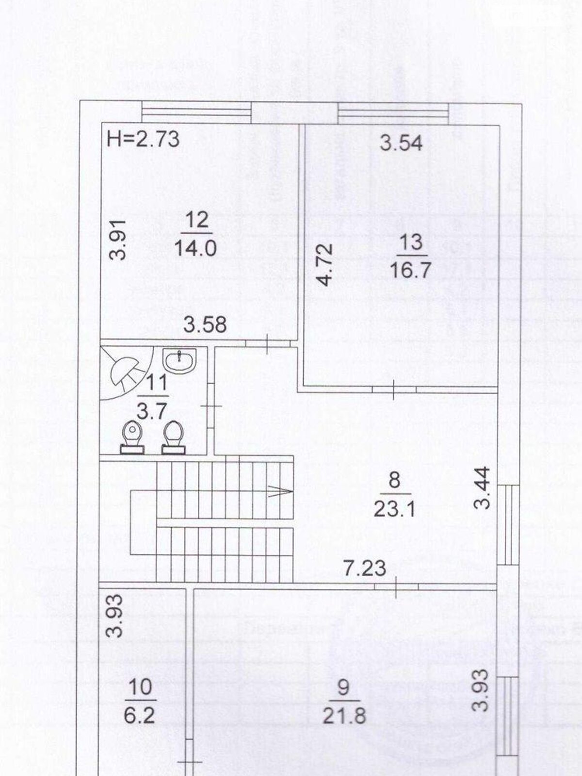 двухэтажный дом, 178 кв. м, кирпич. Продажа в Борисполе район Петровское фото 1