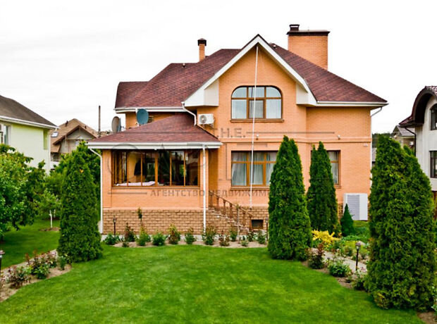 двухэтажный дом с камином, 334 кв. м, кирпич. Продажа в Счастливом (Киевская обл.) фото 1 двухэтажный дом с камином, 334 кв. м, кирпич. Продажа в Счастливом (Киевская обл.) фото 1