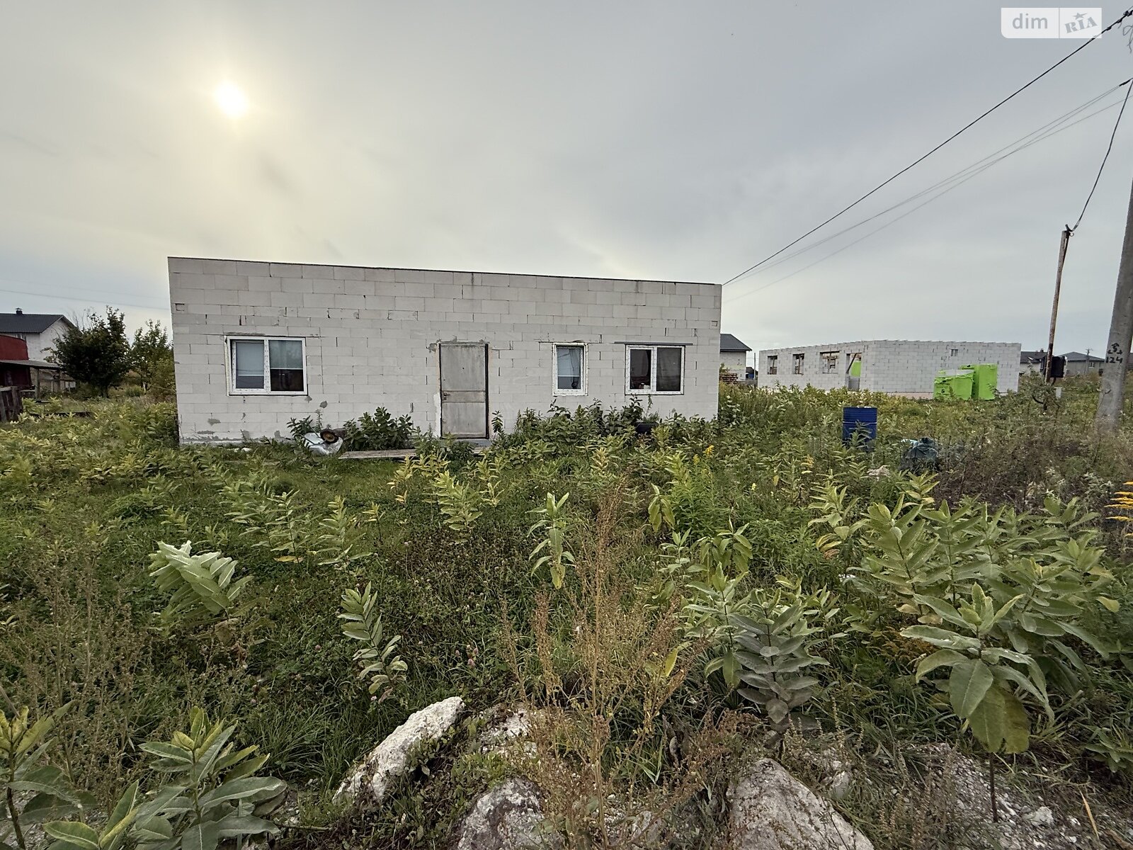 одноэтажный дом с отоплением, 90 кв. м, газобетон. Продажа в Борисполе фото 1