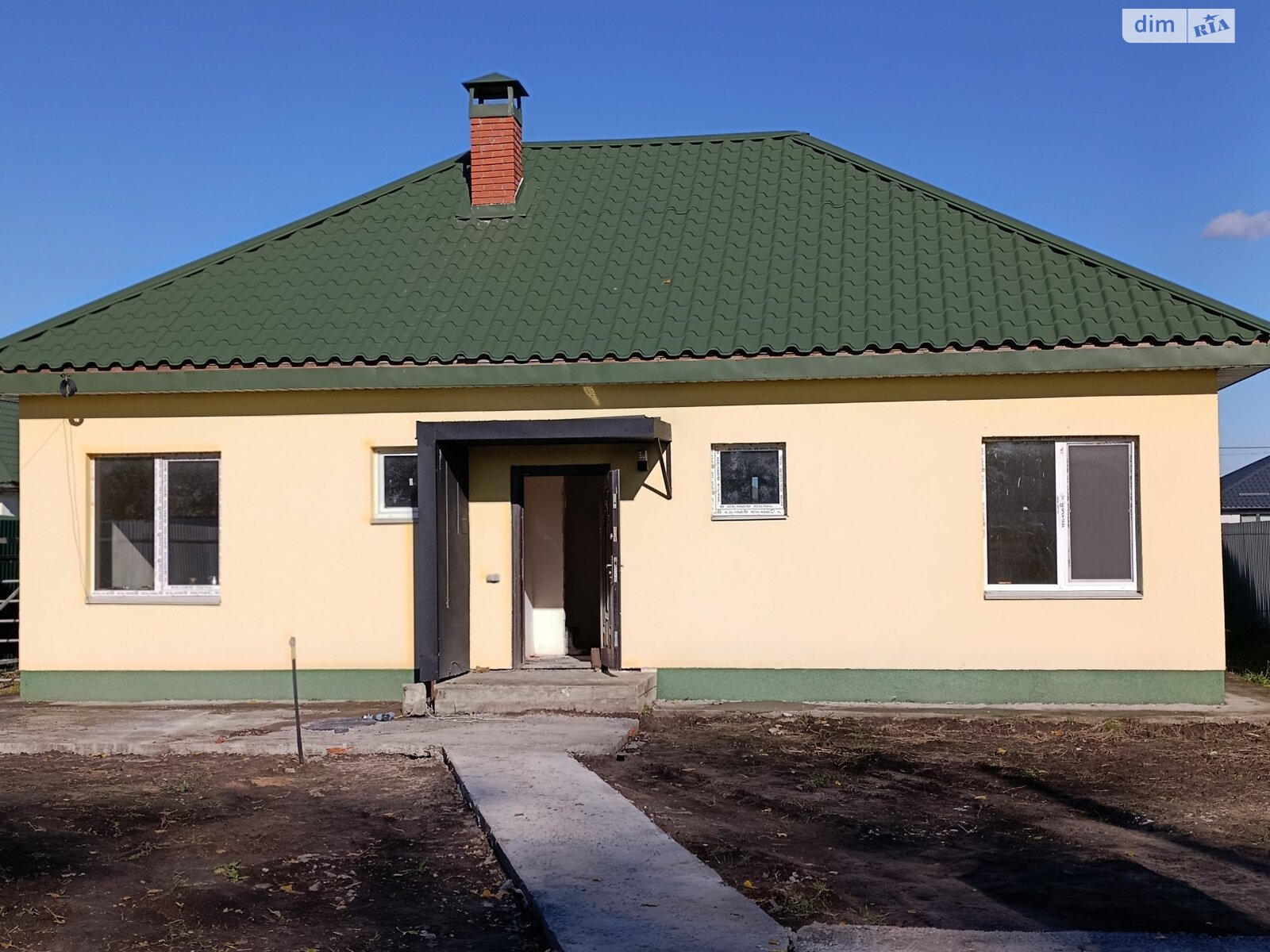 одноэтажный дом, 110 кв. м, газобетон. Продажа в Борисполе фото 1