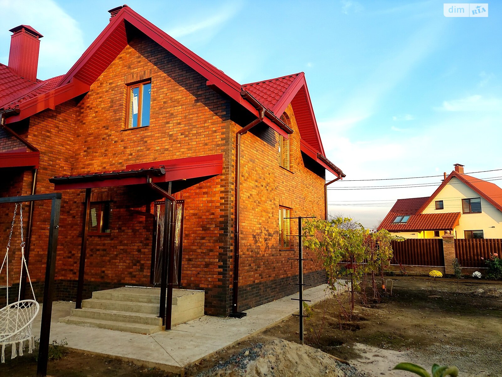 двухэтажный дом беседка, 234 кв. м, пеноблок. Продажа в Борисполе фото 1