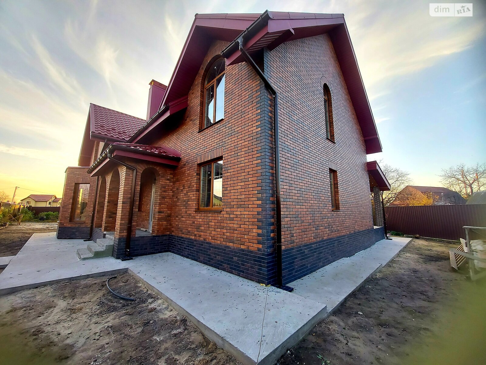 двухэтажный дом беседка, 234 кв. м, пеноблок. Продажа в Борисполе фото 1