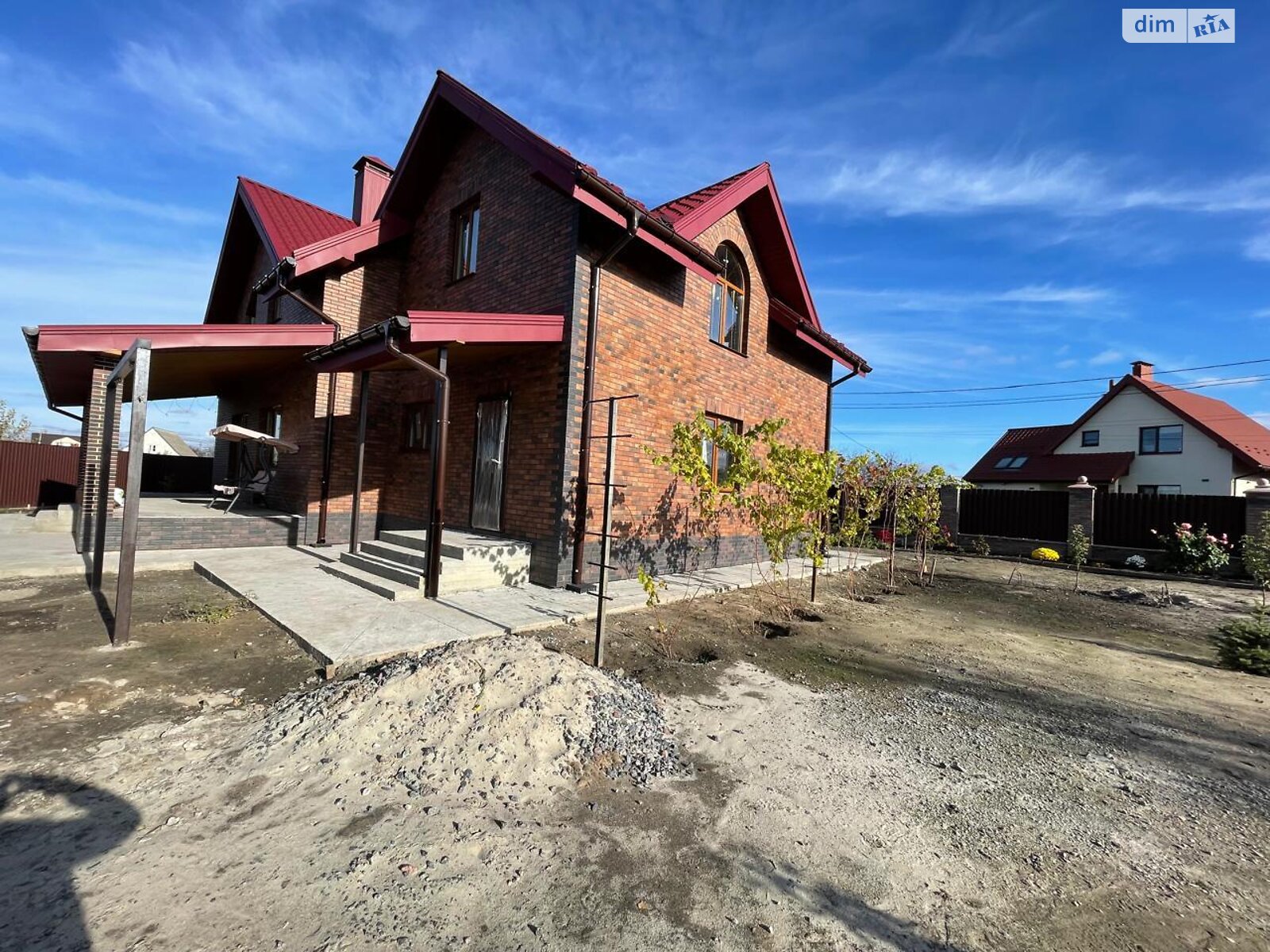 двухэтажный дом беседка, 234 кв. м, пеноблок. Продажа в Борисполе фото 1