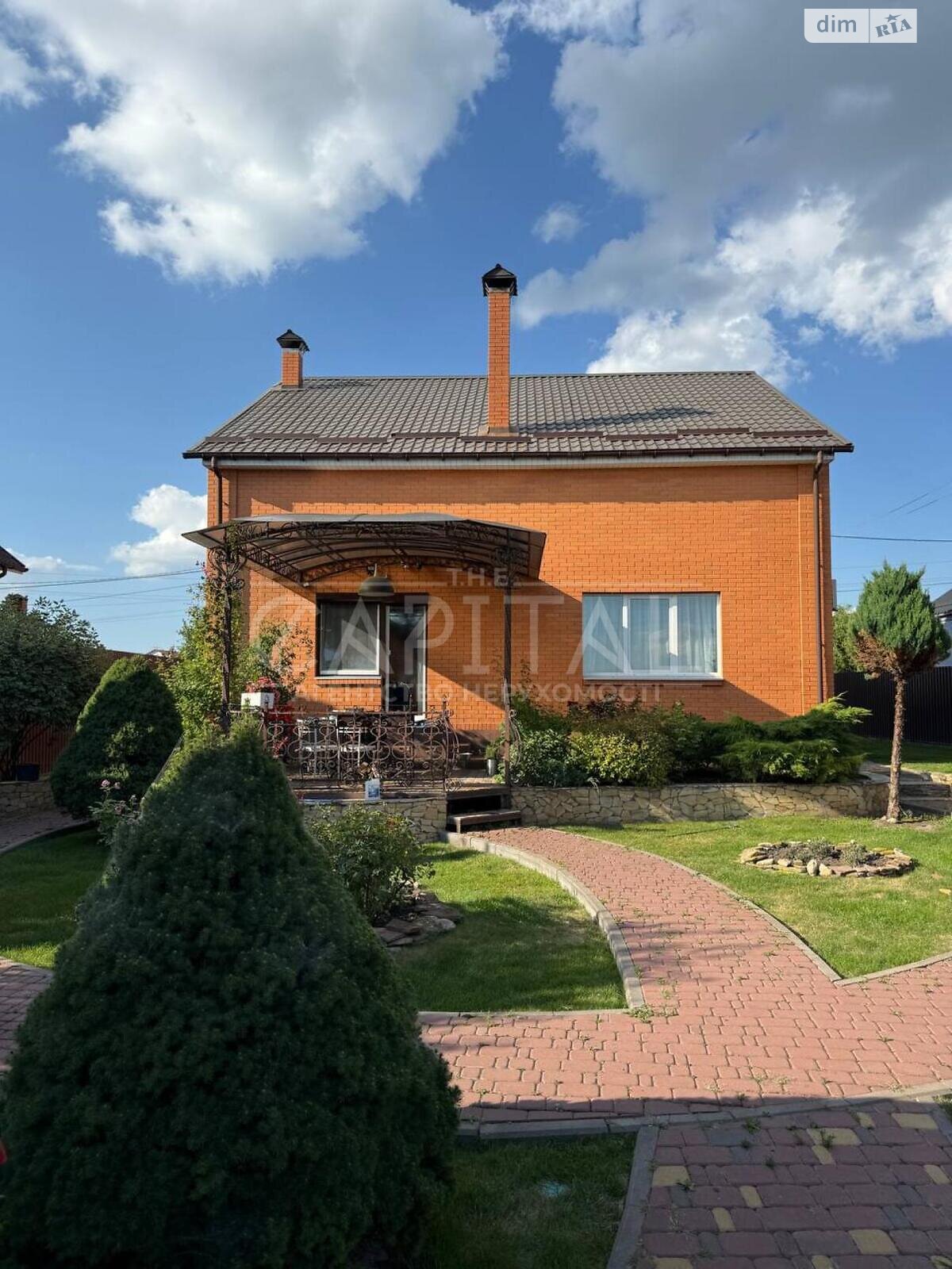 двухэтажный дом с гаражом, 200 кв. м, кирпич. Продажа в Борисполе фото 1 двухэтажный дом с гаражом, 200 кв. м, кирпич. Продажа в Борисполе фото 1