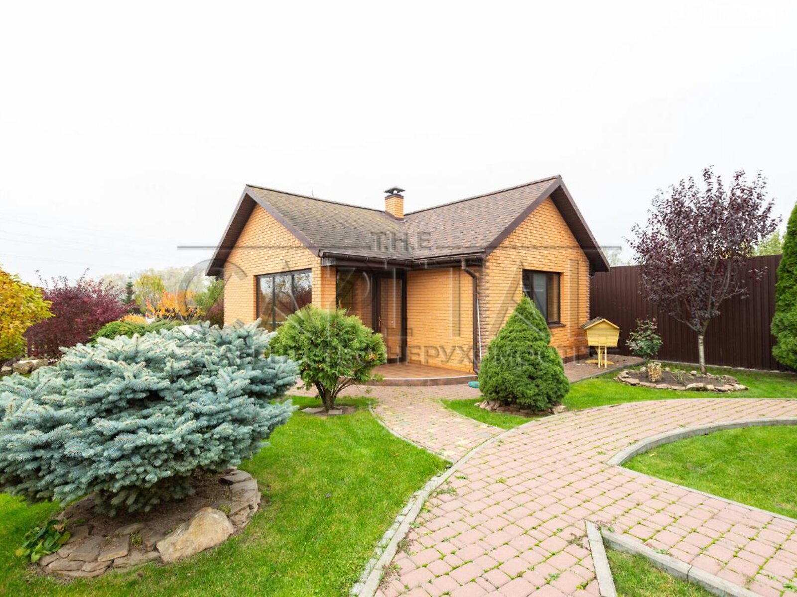 двоповерховий будинок з гаражем, 200 кв. м, цегла. Продаж у Борисполі фото 1