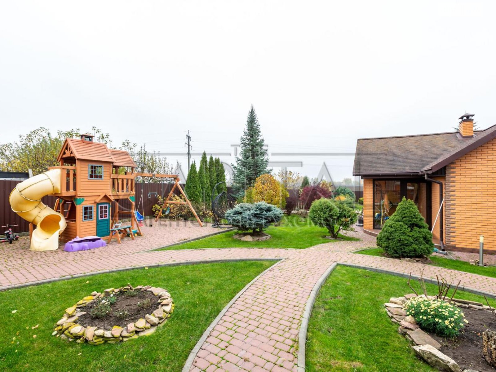 двоповерховий будинок з гаражем, 200 кв. м, цегла. Продаж у Борисполі фото 1